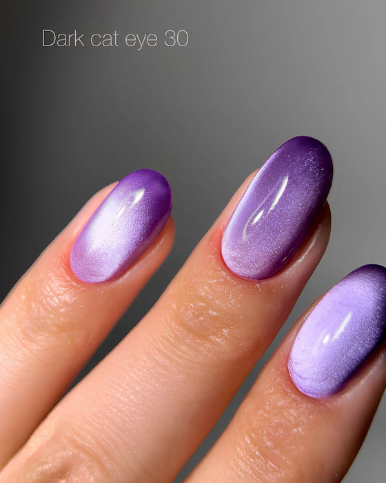DARK Gel Polish Cat Eye 30, 10 ml - Ivaka Store