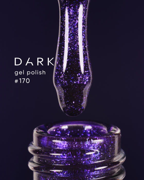 DARK Gel Polish 170, 10 ml - Ivaka Store