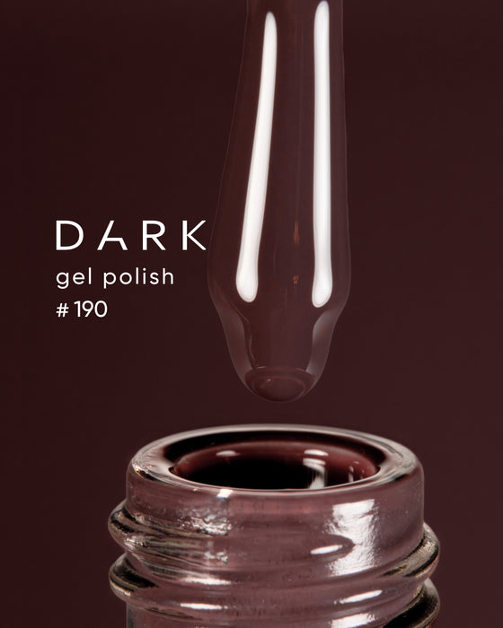 DARK Gel Polish 190, 6 ml