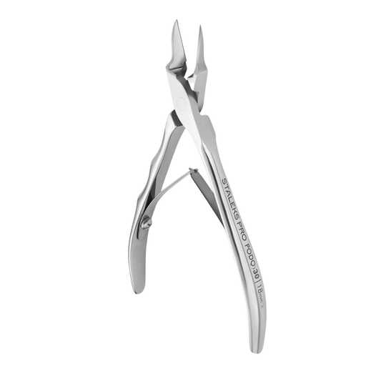 Nagelzange für eingewachsene Nägel STALEKS PODO NP-30-18, Edelstahl, Klingenlänge 18 mm - Ivaka Store