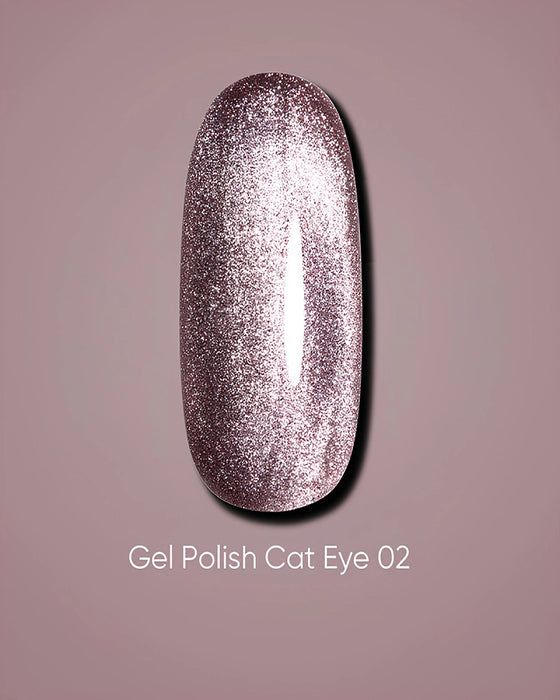 DARK Gel Polish Cat Eye 02, 10 ml - Ivaka Store