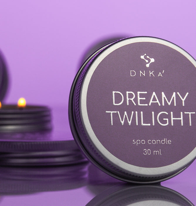 MASSAGE CANDLE "DNKa", 30 ml DREAMY TWILIGHT - Ivaka Store
