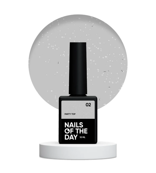 NAILSOFTHEDAY Party top 02, 10 ml - Ivaka Store