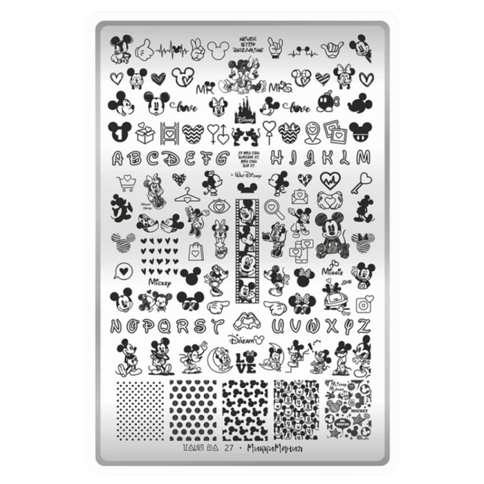 DEMO Taki Da 27 MICKEYMANIA – Große Platte mit DEMO-BLATT