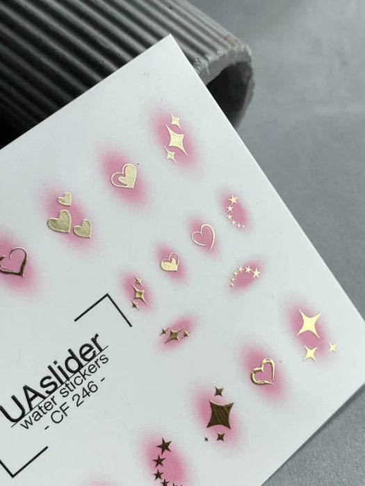 Sticker Water Decal CF_246, Romantic