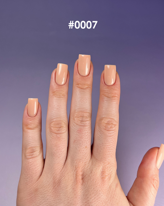 COLOR GEL POLISH "DNKa", 12 ml #0007