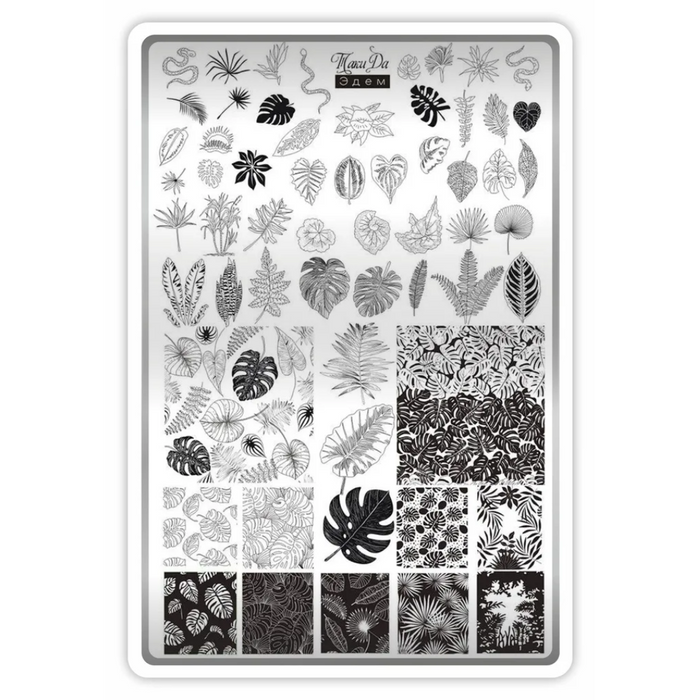 DEMO Taki Da 04 EDEN  – Große Platte mit DEMO-BLATT