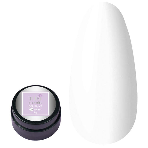 Gelfarbe TUFI profi PREMIUM Weiß 5 g - Ivaka Store