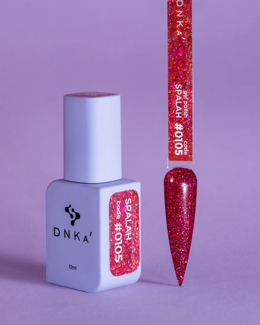 COLOR GEL POLISH "DNKa", 12 ml #0105 FLASH - Ivaka Store