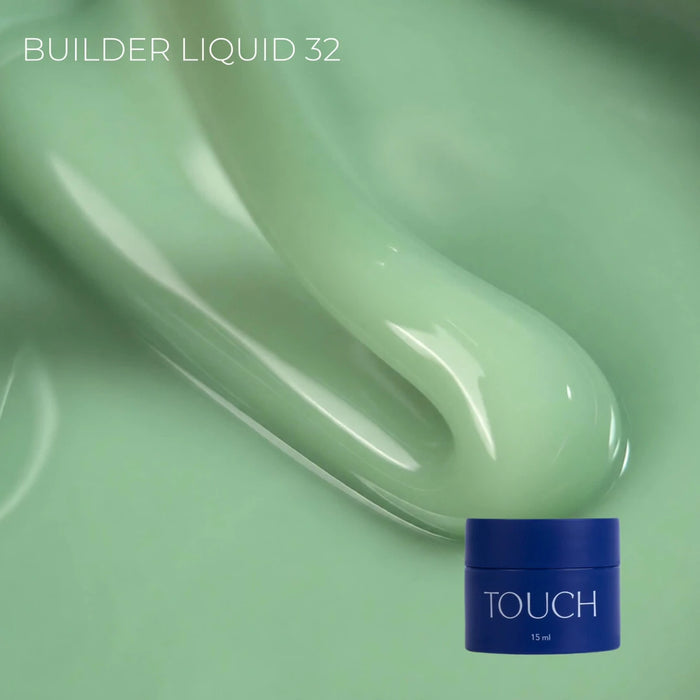 TOUCH Builder liquid 15ml, 32 matcha grün