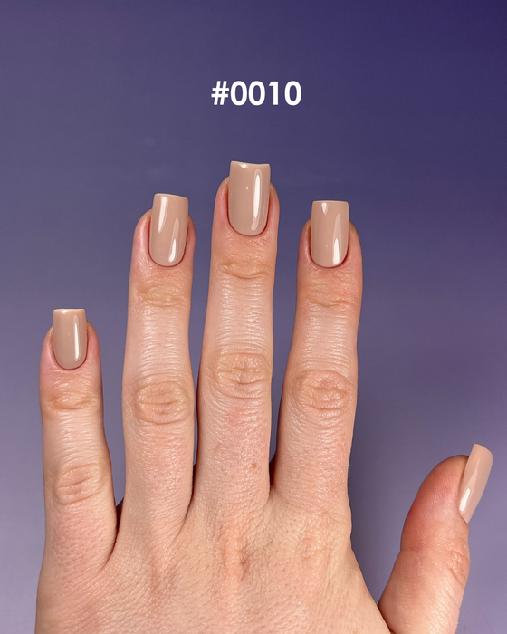 COLOR GEL POLISH "DNKa", 12 ml #0010