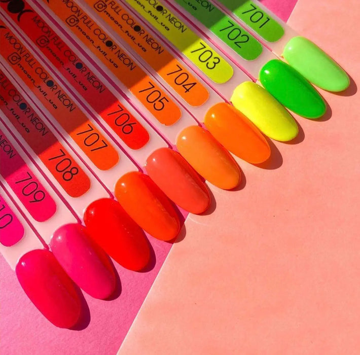 MOON FULL Neon color Gel polish , 8ml. №702
