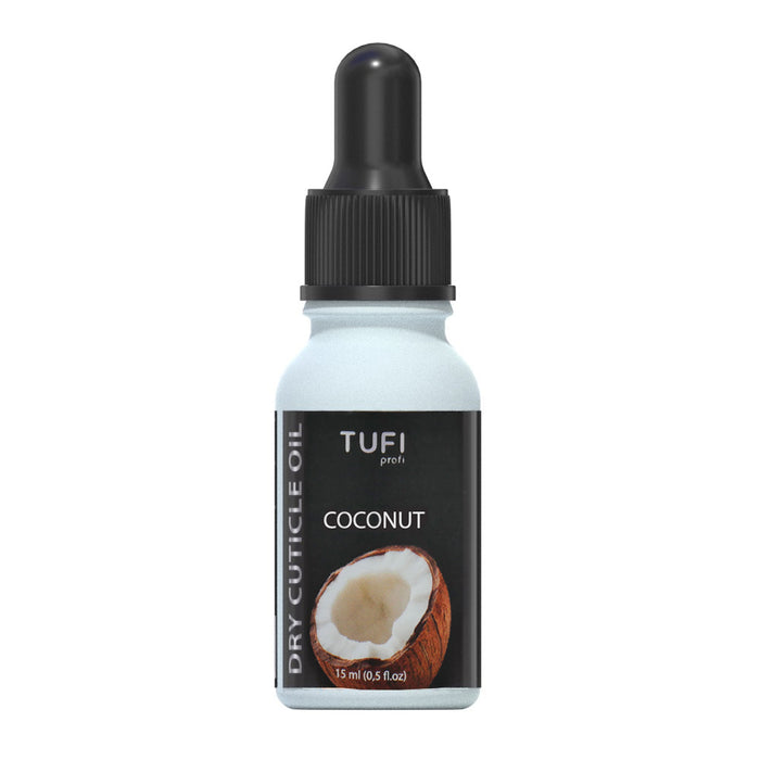 Trockenes Nagelhautöl TUFI profi PREMIUM Coconut, 15 ml - Ivaka Store