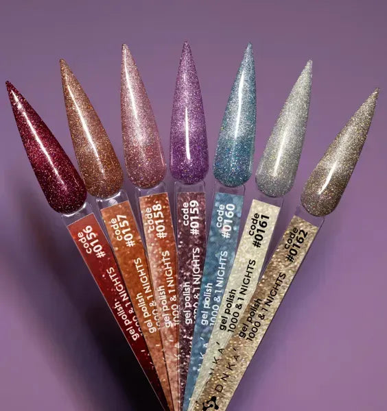 COLOR GEL POLISH "DNKa", 12 ml #0161 1000 & 1 NIGHTS - Ivaka Store