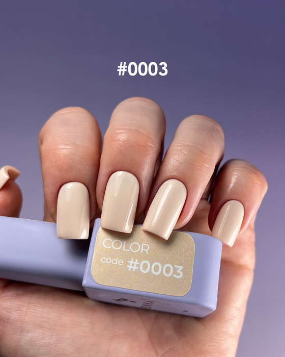 COLOR GEL POLISH "DNKa", 12 ml #0003