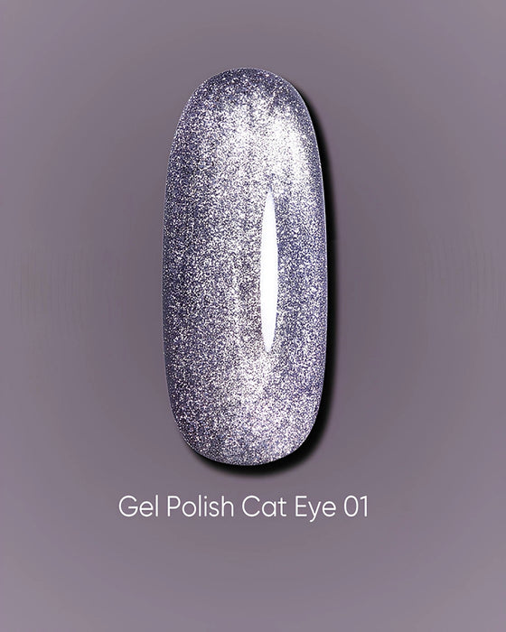DARK Gel Polish Cat Eye 01, 10 ml - Ivaka Store