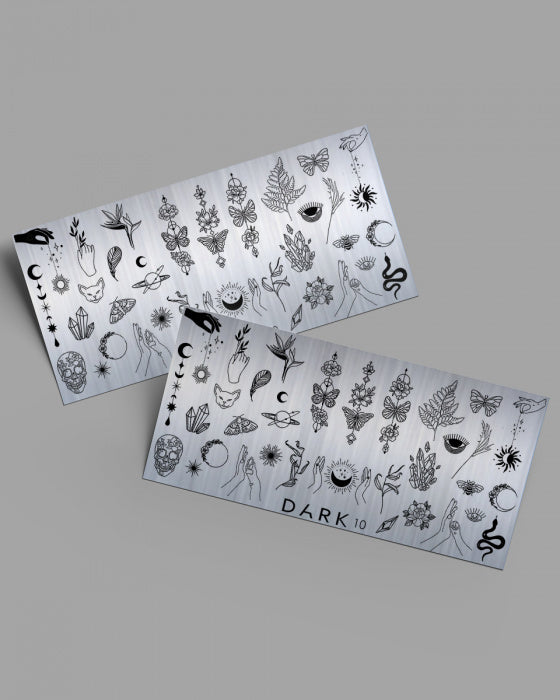 DARK Stamping-Platte 10