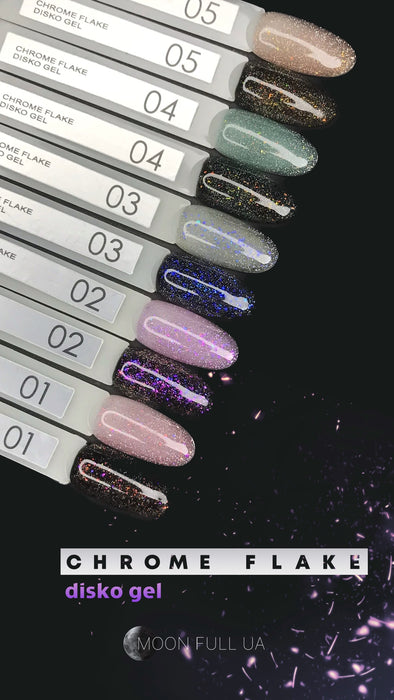 MOON FULL Chrome Flake Disko 8 ml №03