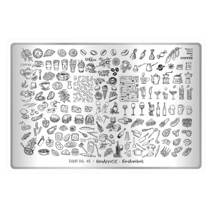 DEMO Taki Da 45 BONAPPETIT – Große Platte mit DEMO-BLATT