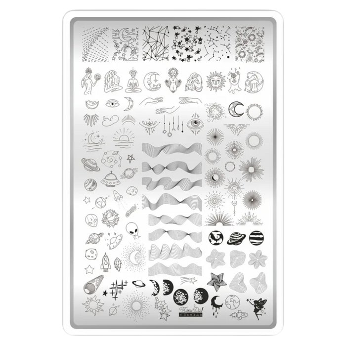 DEMO Taki Da 01 STERNE  – Große Platte mit DEMO-BLATT