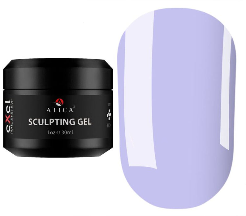 ATICA Sculpting Gel 14 Pastel Violet, 30 ml - Ivaka Store