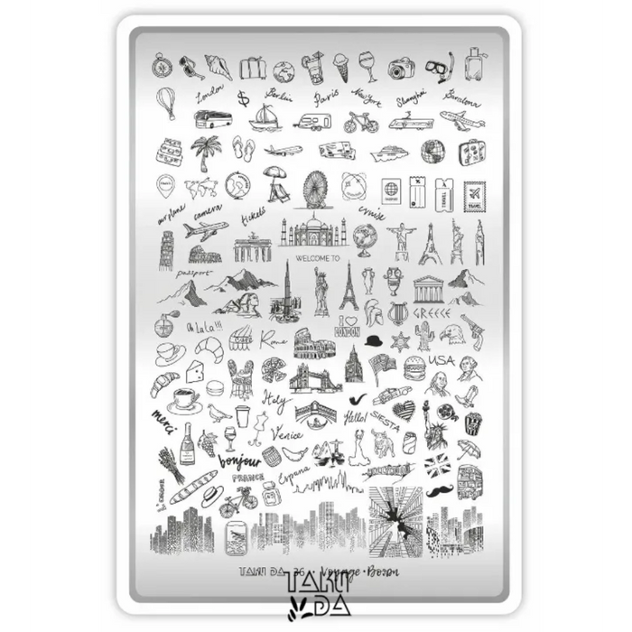 DEMO Taki Da 36 VOYAGE  – Große Platte mit DEMO-BLATT