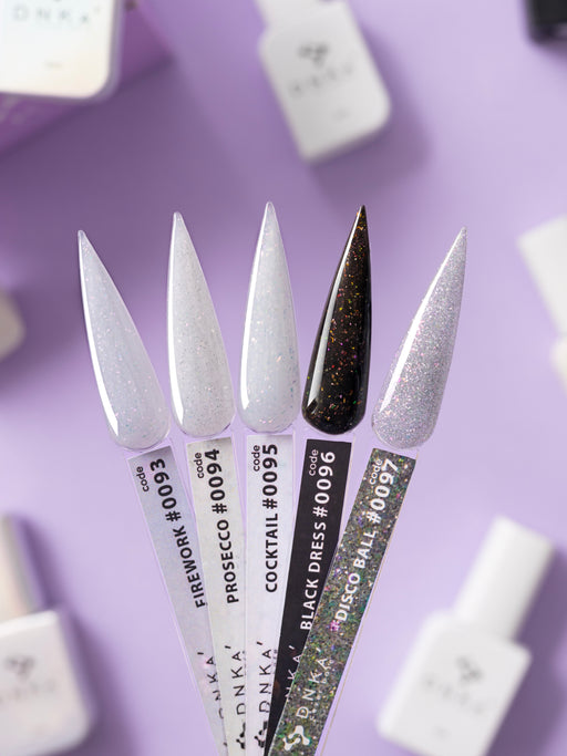 RUBBER BASE FRENCH "DNKa" (cover), 12 ml #0097 Disco Ball - Ivaka Store