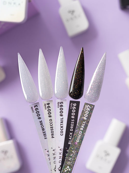 RUBBER BASE FRENCH "DNKa" (cover), 12 ml #0097 Disco Ball - Ivaka Store