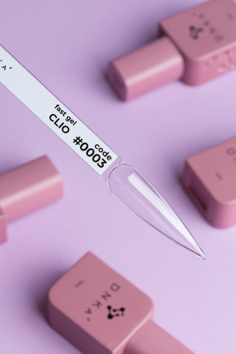 FAST GEL "DNKa", 12 ml #0003 Clio (transparent) - Ivaka Store