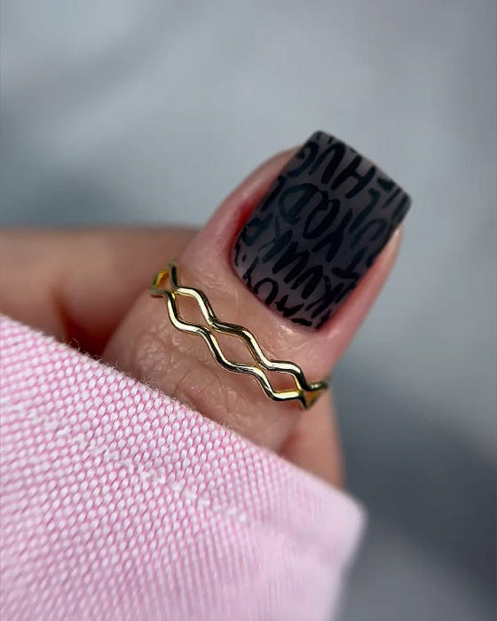 DARK Stamping Polish 01 schwarz, 10 ml