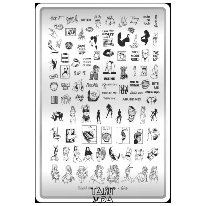 DEMO Taki Da 39 SIE  – Große Platte mit DEMO-BLATT