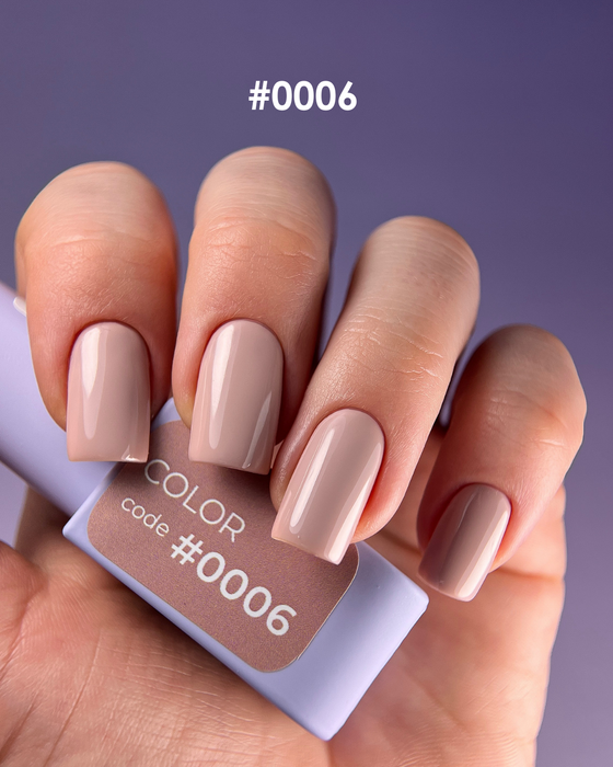 COLOR GEL POLISH "DNKa", 12 ml #0006