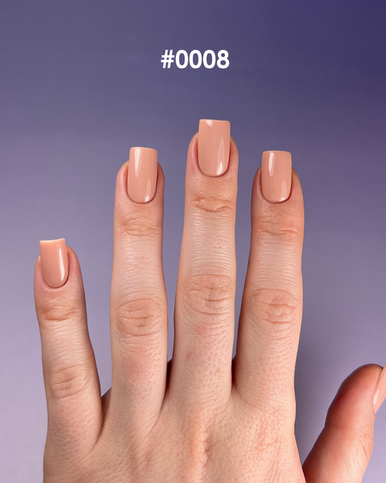 COLOR GEL POLISH "DNKa", 12 ml #0008