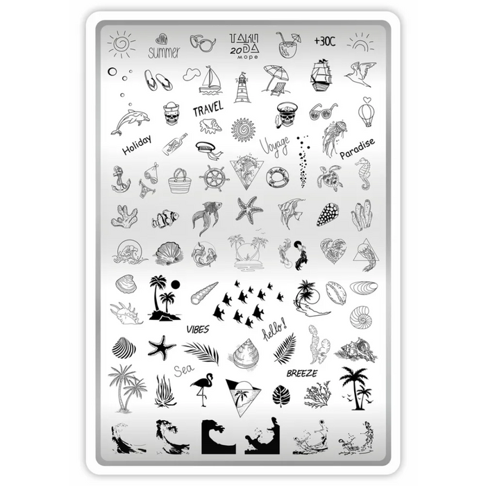 DEMO Taki Da 20 Meer  – Große Platte mit DEMO-BLATT