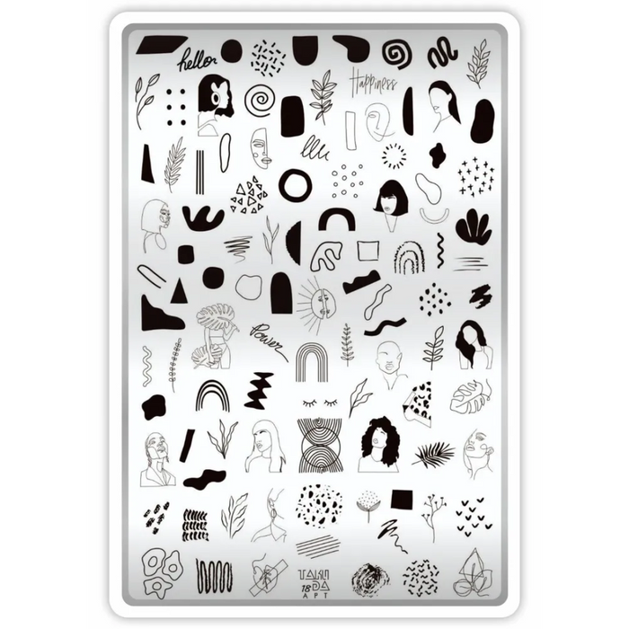 DEMO Taki Da 18 ART – Große Platte mit DEMO-BLATT