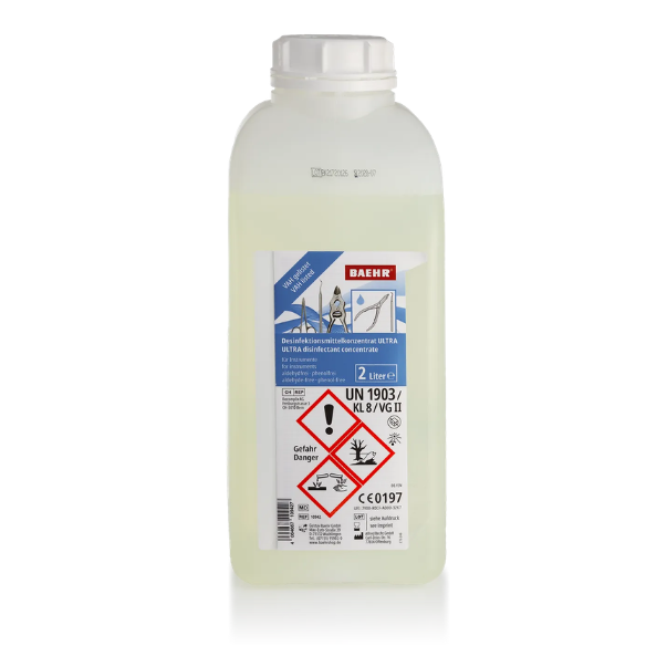 BAEHR Desinfektionsmittelkonzentrat ULTRA für Instrumente, 2 L