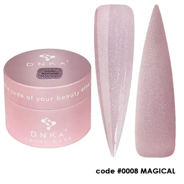 RUBBER BASE FRENCH "DNKa" (cover), 30 ml #0008 Magical