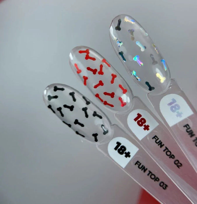 NAILSOFTHEDAY Fun! Top 01 , 10 ml - Ivaka Store