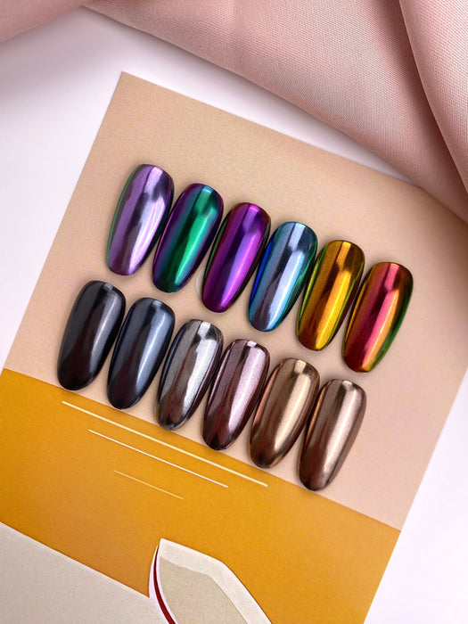 Lunamoon Afrodita Nail Powder Set (6 Stück) - Ivaka Store