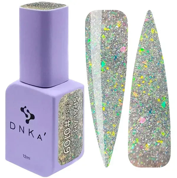 COLOR GEL POLISH "DNKa", 12 ml #0109 FLASH - Ivaka Store