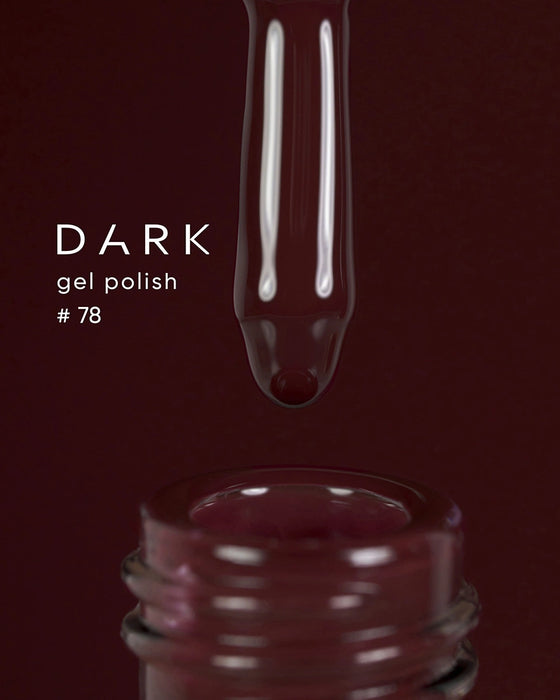 DARK Gel Polish 078, 6 ml
