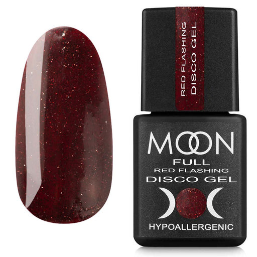 Red Flashing Disсo Gel , 8ml №FD08 - Ivaka Store