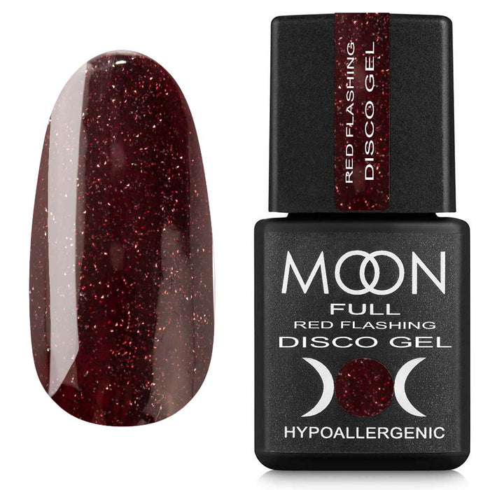 Red Flashing Disсo Gel , 8ml №FD09 - Ivaka Store