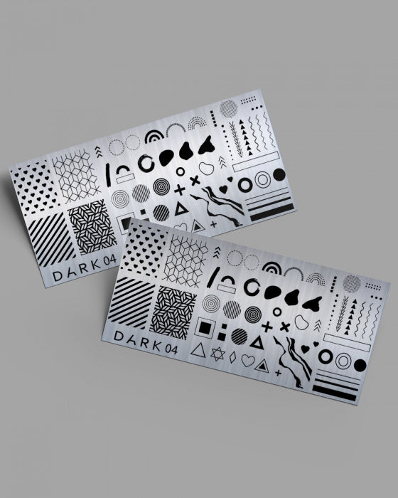 DARK Stamping-Platte 04