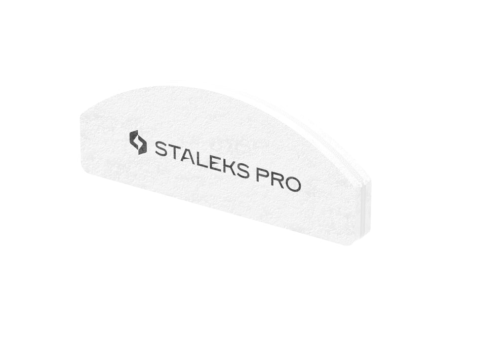 20x Mini-Buffer STALEKS NFB-41m-100/180-20 Halbmond, doppelseitig, dicke Schaumstoffschicht - Ivaka Store