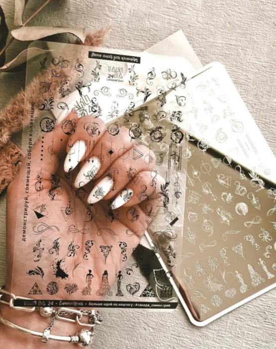 DEMO Taki Da 24 SYMMETRIE PREMIUM – Große Platte mit DEMO-BLATT