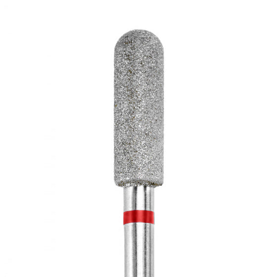 DARK Diamant-Fräser abgerundeter Zylinder 3,9 × 12 mm (Rot)