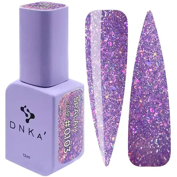 COLOR GEL POLISH "DNKa", 12 ml #0103 FLASH - Ivaka Store