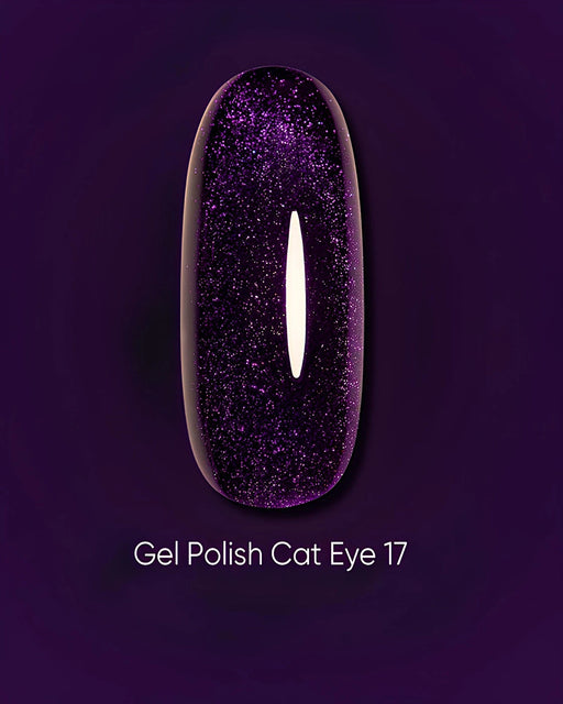 DARK Gel Polish Cat Eye 17, 6 ml - Ivaka Store