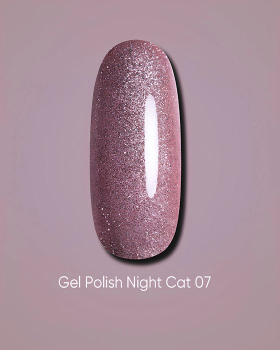 DARK Gel Polish Night Cat 07, 6 ml - Ivaka Store